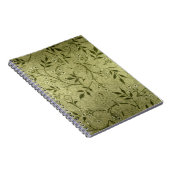 "Jasmin" Tapetenentwurf, 1872 Notizblock (Rechte Seite)