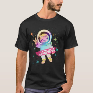 JASMINA - Adorable Mädchenname mit niedlichem Astr T-Shirt