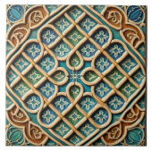 Jasmine & Aladdin Fliese (Vorderseite)