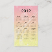 Jasmine Blume #2 Visitenkarten für den Jasminkalen Visitenkarte (Rückseite)