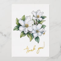 Jasmine Blume "Danke!" bearbeitbar
