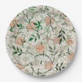 Jasmine-Blume-Malerei Pappteller (Vorderseite)