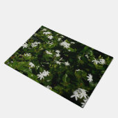 Jasmine Blume Tropical Floral Botanic Fußmatte (Schrägansicht)