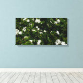 Jasmine Blume Tropical Floral Botanic Leinwanddruck (Insitu (Holzboden))