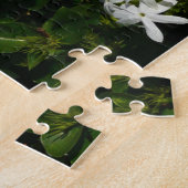 Jasmine Blume Tropical Floral Botanic Puzzle (Seite)