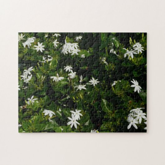 Jasmine Blume Tropical Floral Botanic Puzzle (Horizontal)