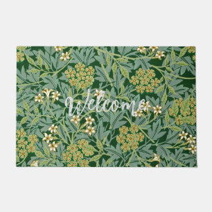 Jasmine Blume Vintag Ornament Illustration Fußmatte