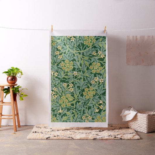 Jasmine Blume Vintage Ornament Blumenmuster Stoff (Beispiel)