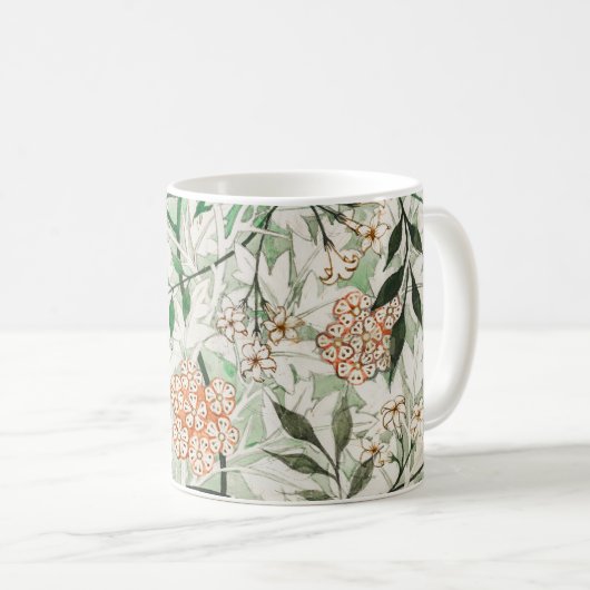 Jasmine by William Morris Kaffeetasse (VorderseiteRechts)