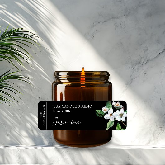 Jasmine Candle Label