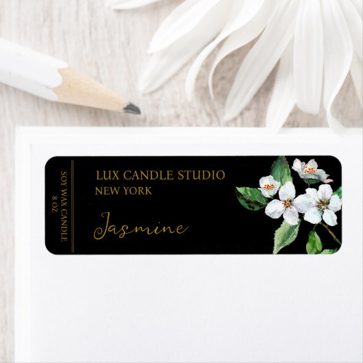 Jasmine Candle Label (Insitu)