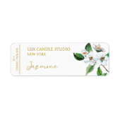 Jasmine Candle Label (Vorne)