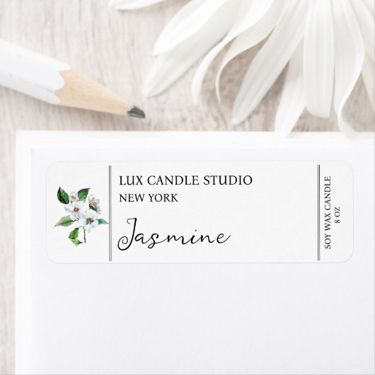 Jasmine Candle Label (Insitu)