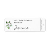 Jasmine Candle Label (Vorne)