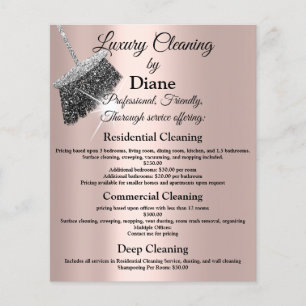 Jasmine Cleaning Service House Behaltend Rose Silv Flyer