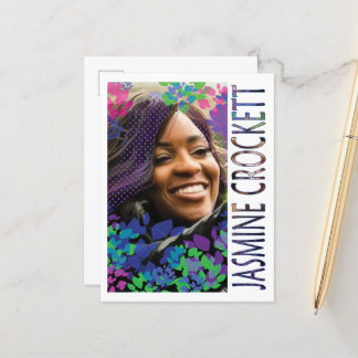 Jasmine Crockett Postcard Postkarte