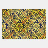 Jasmine Daisy Glyph Sampler Geschenkpapier Set (Vorderseite 2)