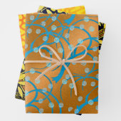 Jasmine Daisy Glyph Sampler Geschenkpapier Set (Beispiel)