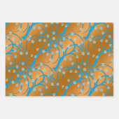 Jasmine Daisy Glyph Sampler Geschenkpapier Set (Vorderseite)