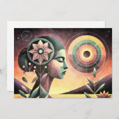 Jasmine Feiertagskarte (Vorne/Hinten)