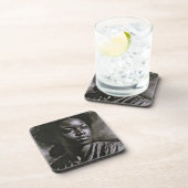 "Jasmine" Frauen in Kohle Getränkeuntersetzer (Rechte Seite)