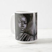 "Jasmine" Frauen in Kohle Kaffeetasse (Vorderseite Links)