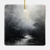 "Jasmine" Frauen in Kohle Keramikornament (Rückseite)