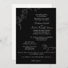 Jasmine Kontur Black Formal Website Wedding