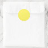 Jasmine, Marigold Yellow, Primrose, Runder Aufkleber (Tasche)