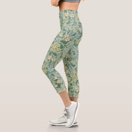 Jasmine-Muster von William Morris Capri Leggings