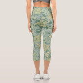 Jasmine-Muster von William Morris Capri Leggings (Rückseite)
