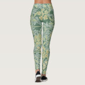Jasmine-Muster von William Morris Leggings (Rückseite)