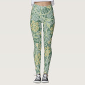 Jasmine-Muster von William Morris Leggings (Vorderseite)