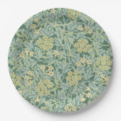Jasmine, Muster von William Morris, Pappteller (Vorderseite)