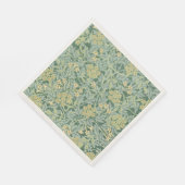 Jasmine, Muster von William Morris, Serviette (Ecke)