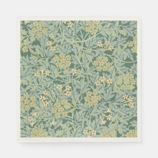 Jasmine, Muster von William Morris, Serviette (Vorderseite)