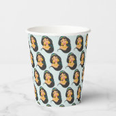 Jasmine-Papierbecher Pappbecher (Rückseite)
