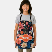 Jasmine Pastel Personalisiertes Muster Schürze (Insitu)