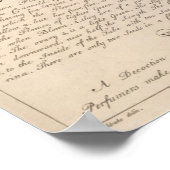 Jasmine Pflanze Print Poster (Ecke)