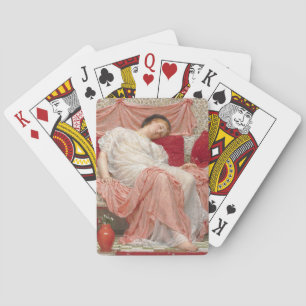 Jasmine (Schöne junge schlafende Frau) Spielkarten