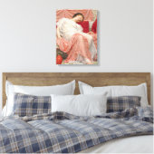 Jasmine (schöne junge Schlaffrau) Leinwanddruck (Insitu (Schlafzimmer))