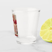 Jasmine (schöne junge Schlaffrau) Schnapsglas (Rechts)