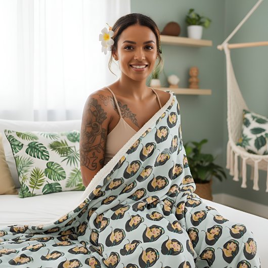 Jasmine Sherpa Blanket Sherpadecke