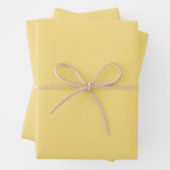 Jasmine Solid Color Geschenkpapier Set (Beispiel)