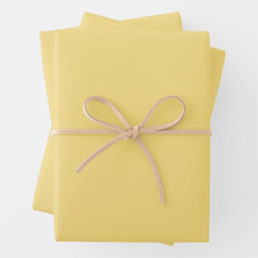 Jasmine Solid Color Geschenkpapier Set (Beispiel)