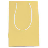 Jasmine Solid Schlicht Color Mittlere Geschenktüte (Vorderseite)