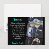 Jasmine Teaser Postcard 11 Postkarte (Vorne/Hinten)