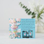 Jasmine Teaser Postcard 2 Postkarte (Stehend Vorderseite)