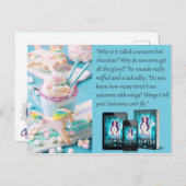 Jasmine Teaser Postcard 2 Postkarte (Vorne/Hinten)