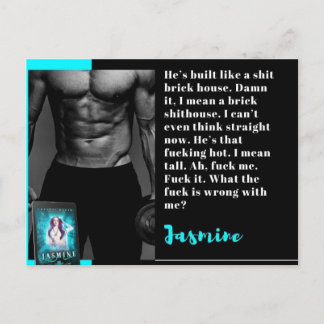 Jasmine Teaser Postcard 6 Postkarte